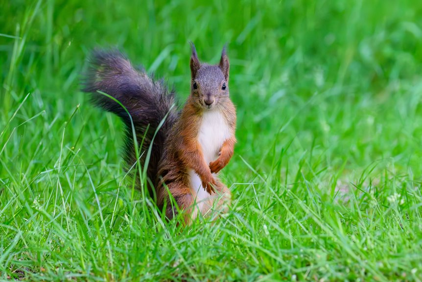 seven methods to repel squirrels