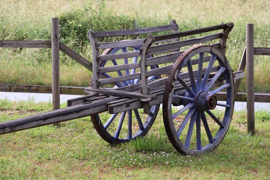 seven step wagon wheel construction