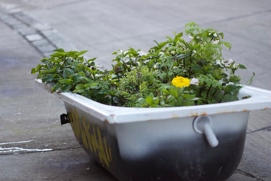 six durable materials for outdoor planters