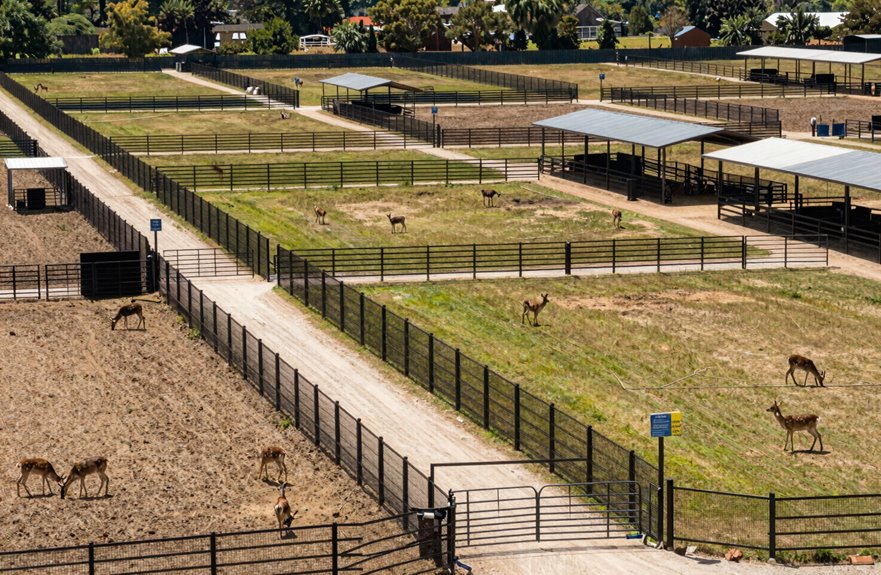 High Fence Deer Operations and Complete Enclosed Management Guide 2 small to much land shapes operation dynamics