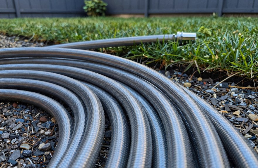 10 Types of Garden Hoses for Every Yard and Budget 2 stainless steel hose lightweight puncture proof