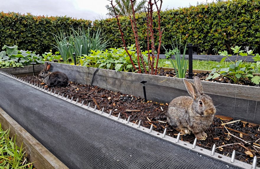 How to Repel Rabbits From Your Garden Plants 4 three tier rabbit defense strategy