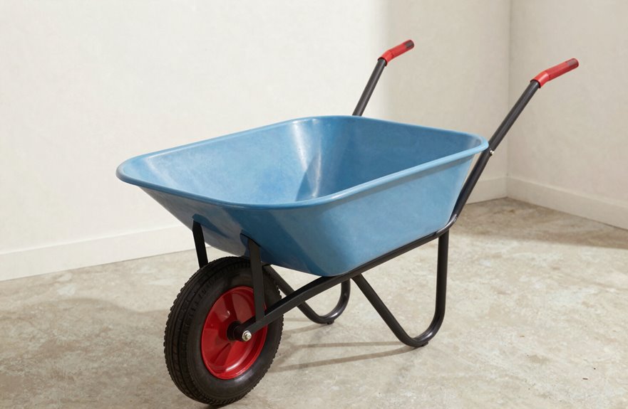 How Much Does a Budget-Friendly Wheelbarrow Cost Under $100? 2 value wheelbarrows under 100 capacities 300 600 lb