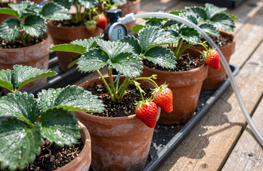 How Often Should You Water Strawberry Plants 4 water strawberries evenly monitor moisture