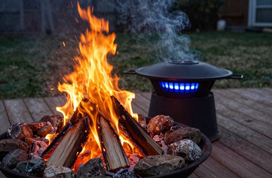 6 Key Differences Between Wood and Propane Fire Pits 3 wood heat propane consistency
